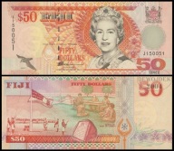 BNE - FIDŻI 50 Dollars 1996 F 150 051 # RADAR # P100b # FIJI # UNC