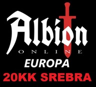 ALBION ONLINE EUROPA 20M 20KK SILVERA SILVER SERWER EU