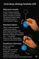 Brelok Led do kluczy JEEP Kryształ Prezent