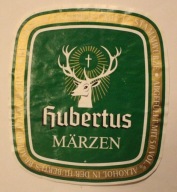 ETYKIETA - hubertus - MARZEN - HUBERTUS BRAUEREI IN LAA a/d THAYA