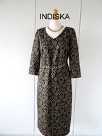 INDISKA WIZYTOWA EFEKTOWNA ZŁOTA NITKA 40