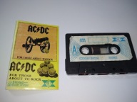 AC/DC – For Those About To Rock - KASETA MC K1407
