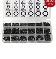 Uszczelki gumowe 225 sztuk różnych uszczelek do wszystkiego