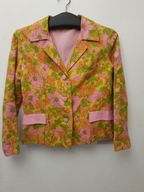 VINTAGE ŻAKIET MARYNARKA LNIANA,LEN R.S/M BOHO