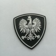 Naszywka wojskowa orzełek czarny