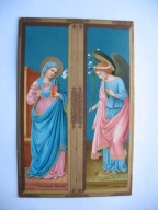 ZWIASTOWANIE NAJŚWIĘTSZEJ MARII PANNY ARCHANIOŁ GABRIEL przedw. POCZTÓWKA