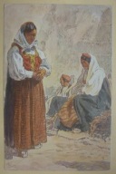 Chorwacja,dalmacja,okolice Splitu,stroje ludowe mal.A.Kaspar
