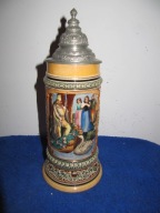 OKAZJA- Stary kufel-Karczmiak ok,1880-r- 46-