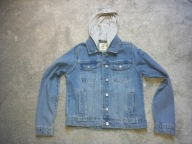 COOL CLUB kurtka WIOSENNA jeansowa KATANA 158 cm dziewczynka NOWA z kaptur