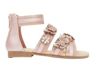 GEORGE sandały 26 sandałki MOTYLKI róż 6423 Oliwia Kurowska, Kuba Kurowski