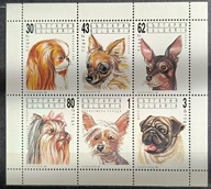 Bułgaria - Mi 3929/34klb. - Psy, ark