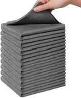 10x MAGICZNE ŚCIERKI Ściereczki Do szyb okien kurzu Auta z mikrofibry