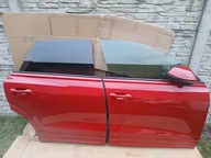 AUDI Q8 SQ8 RSQ8 DRZWI PRAWE PRZEDNIE TYLNE LS3M CHILI RED