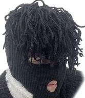 ZIMOWA KOMINIARKA MASKA CIEPŁA NA NARTY WIATROSZCZELNA DZIANOWANA