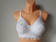 Śliczny biustonosz Shapely Figures UK 36E EUR 80G 97% cotton