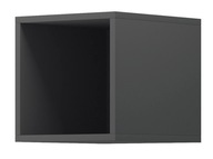 Półka Wisząca Grafit Regał Biurowy ENJOY 30 cm– do Salonu, Kuchni, Sypialni