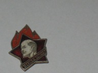 LENIN WŁODZIMIERZ KOMUNZM KOMUNISTA odznaka z PRL