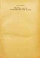 Dzienniki pobytu Adama Mickiewicza w Rosji 1824-1829 - Leon Gomolicki