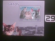Koty , Wyspy Św. Tomasza i Książęca MNH