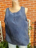 Design By Scirocco jedwabna bluzka top jewdab silk soie seide, r 44