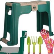 Krzesło ogrodowe MEMFLOW tworzywo sztuczne zielony