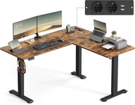 Stelaż ELEKTRYCZNA RAMA biurka narożnego regulacja wysokości 72-120 pamięć