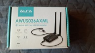 Karta sieciowa zewnętrzna Alfa Networks USB 802.11ax (Wi-Fi 6) 2,4/5 GHz