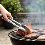 Szczypce kuchenne uniwersalne metalowe do grilla - Vilde - 24 cm GRILL