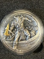 ERIC BLOODAXE Vikings 2 Oz srebrna moneta 5$ Niue 2020 mennicza PIERWSZA !