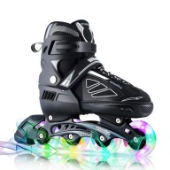 Regulowane rolki, z podświetleniem kół Wheelive, rozmiar 42-44