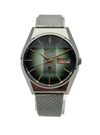 STALOWY NARĘCZNY MĘSKI ZEGAREK SEIKO QUARTZ TYPE II LATA 70-TE - IDEAŁ