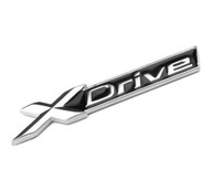 Emblemat 3D Nowy chrom XDrive BMW 3 4 5 6 7 serii 8 X3 X4 X5 X6 GT i8 i3