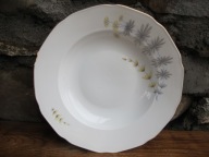 Porcelanowe NOWE Głębokie Talerze Obiadowe_BOHEMIA CZECHOSLOVAKIA PRL