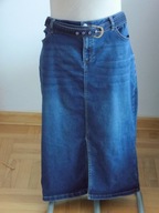 Spódnica Damska Jeansowa Dżinsowa Roz.46