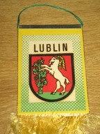 LUBLIN proporczyk z PRL