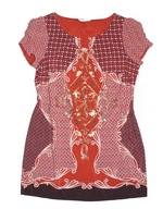 ROCHA.J.ROCHA_Piękna SUKIENKA_miedziana prosta ELEGANCKA wyszczuplająca_46