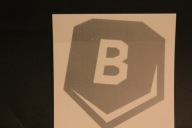 NAKLEJKA B JAK BROYX - AUTO ROWER MOTOR KASK