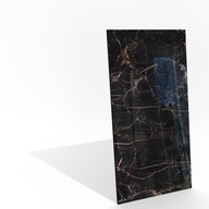 Płyta 120x60 czarny marmur WYSOKI POŁYSK Miedziana żyła|Super cena 29,90zł