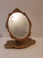 PEERART ANGIELSKIE STARE LUSTRO TOALETKA ZŁOTE ROKOKO