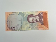 Wenezuela - 5 boliwarów - 2018 - UNC
