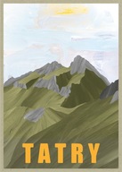 Plakat Tatry B2 #TATRY_BIELSKIE bez ramy 50 x 70 cm