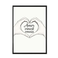 Plakat 50x70 Miłość zwycięży wszystko P10P-1571