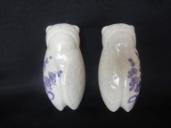 CYKADY r.malowane przyprawniki solniczka pieprzniczka