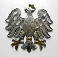 DUŻY ORZEŁ na PLAKIETĘ, TABLICĘ lub POMNIK - PECZSZ WILNO, KRESY II RP