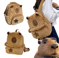 PLECAK KAPIBARA DLA DZIECKA DZIECI PLUSZOWY DZIEWCZYNKI PLECACZEK DZIECIĘCY