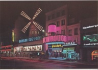 FRANCJA - PARYŻ - MOULIN ROUGE - NEON - UNESCO