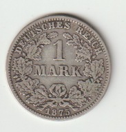 Niemcy-Cesarstwo 1 marka 1875 C