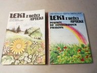 Książki o lekach itp. zestaw 2 sztuki