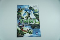 Instrukcja TMNT Teenage Mutant Ninja Turtles Nintendo Wii
