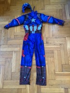 CAPTAIN AMERICA STRÓJ KOSTIUM DZIECIĘCY KARNAWAŁ 110 cm